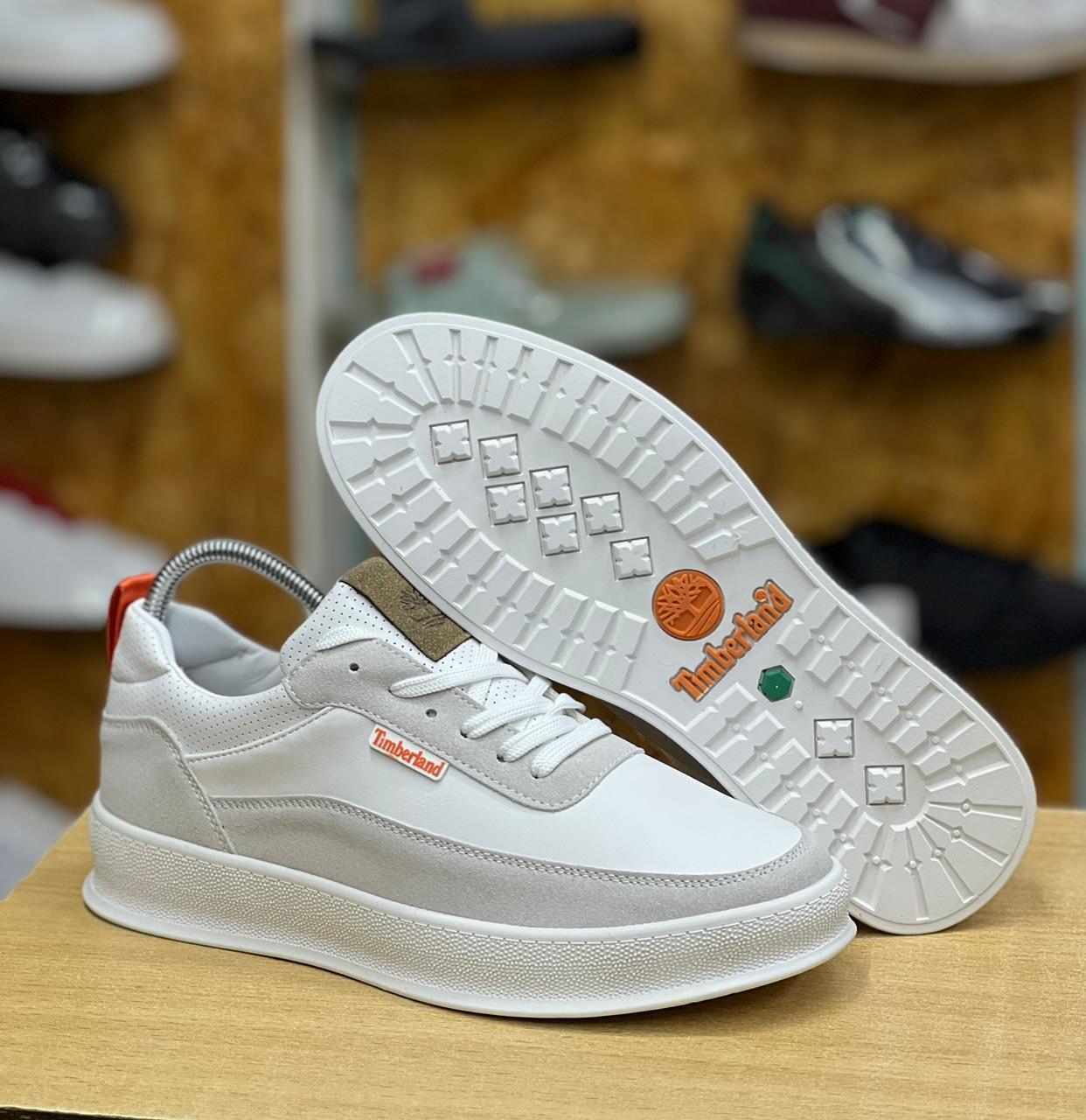 Timberland White Shoes image 2