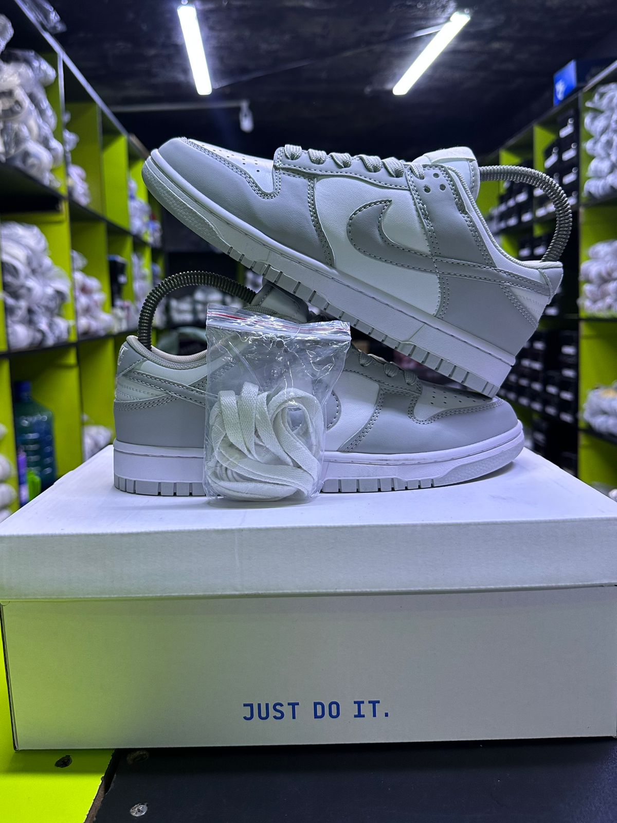 SB Dunk Grey Sneakers image 3