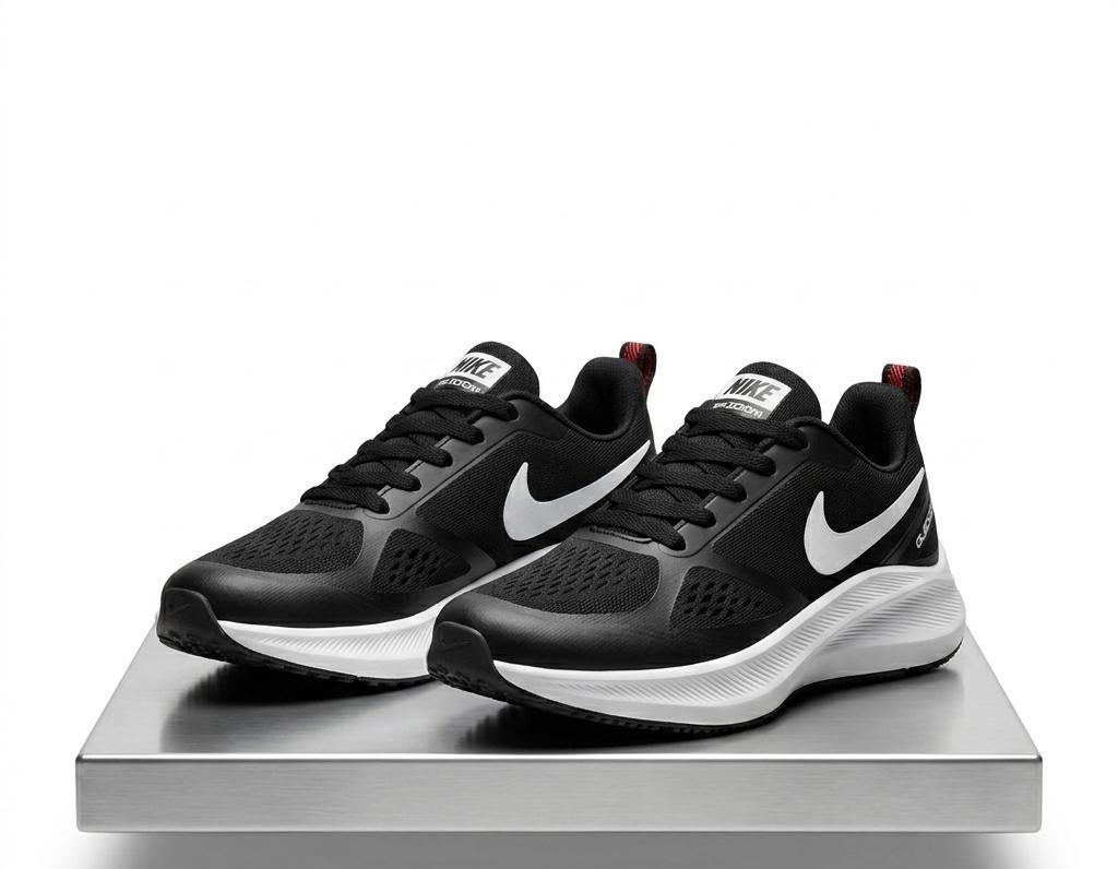Nike Zoom Black and White Sneakers image 3