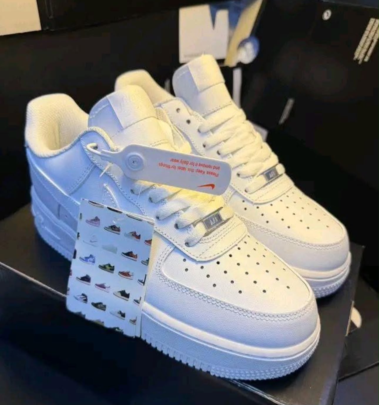 Nike Air Force 1 White (Maziwa) image 3