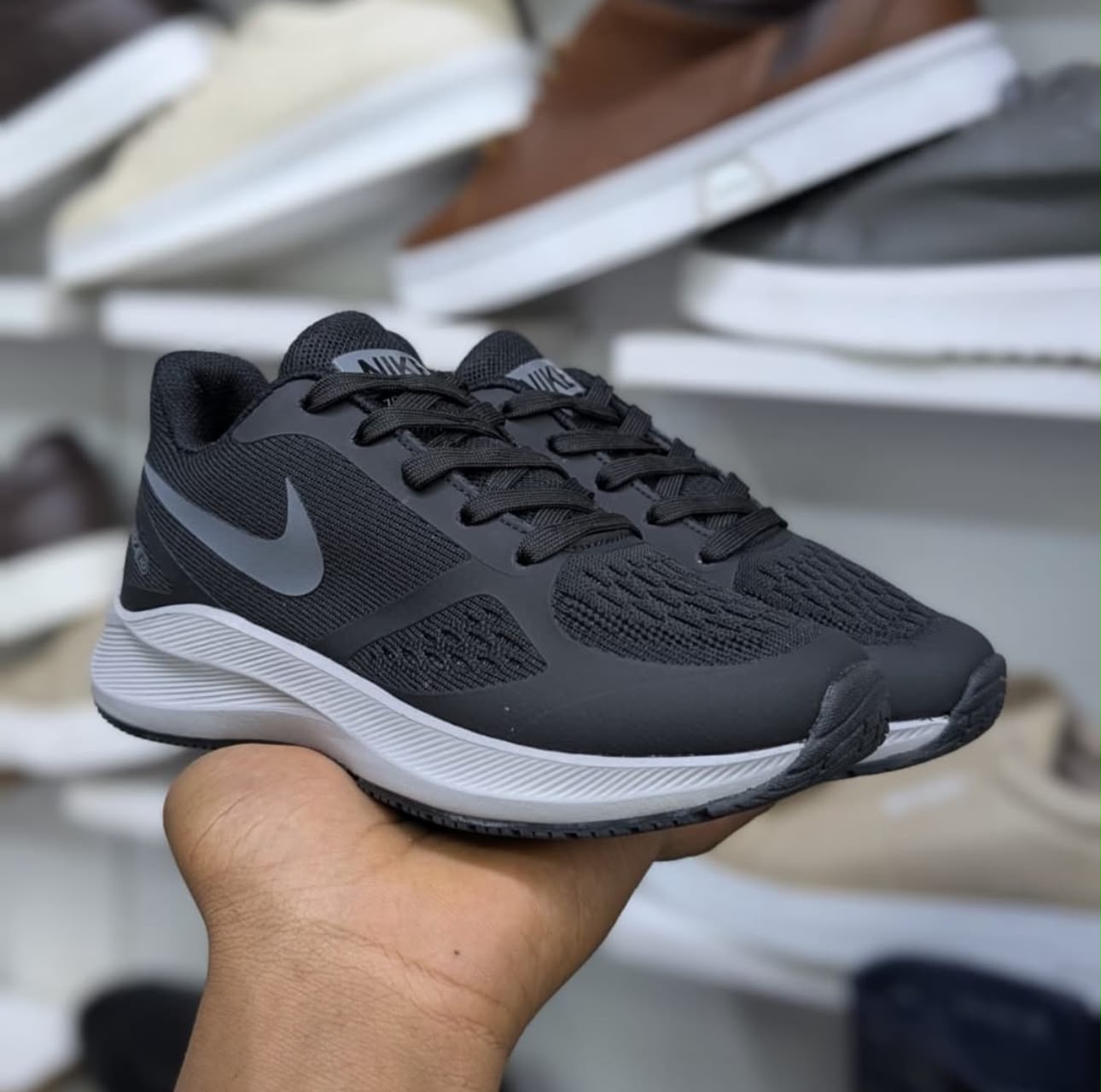 Nike Zoom Black and White Sneakers image 2