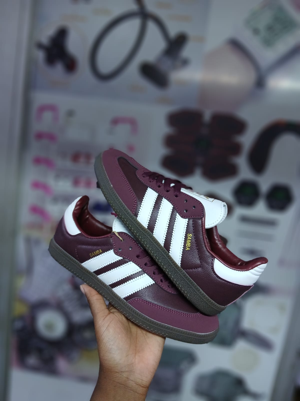 Adidas Samba Burgundy image 2