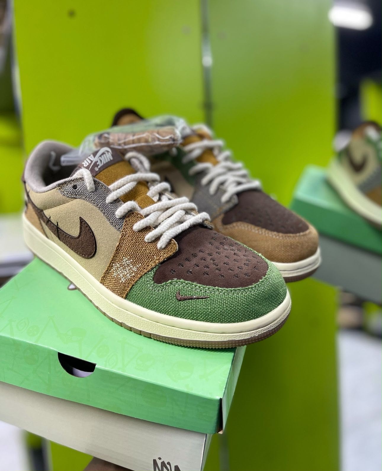 Nike Voodoo Brown Sneakers image 4