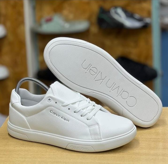 Calvin Klein Men's White Casual Sneakers image 2