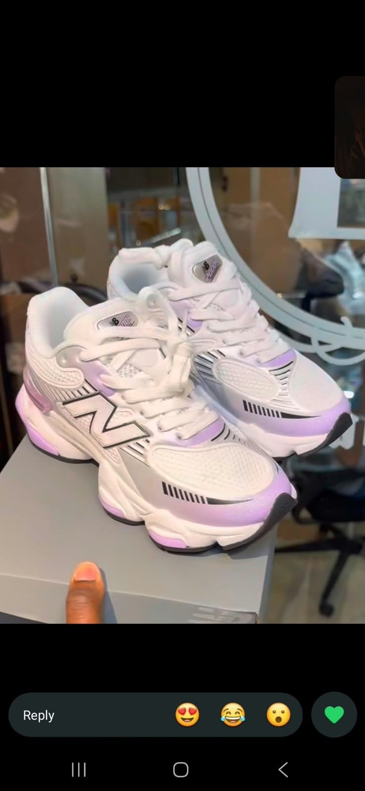 New Balance 2000R White Purple image 2