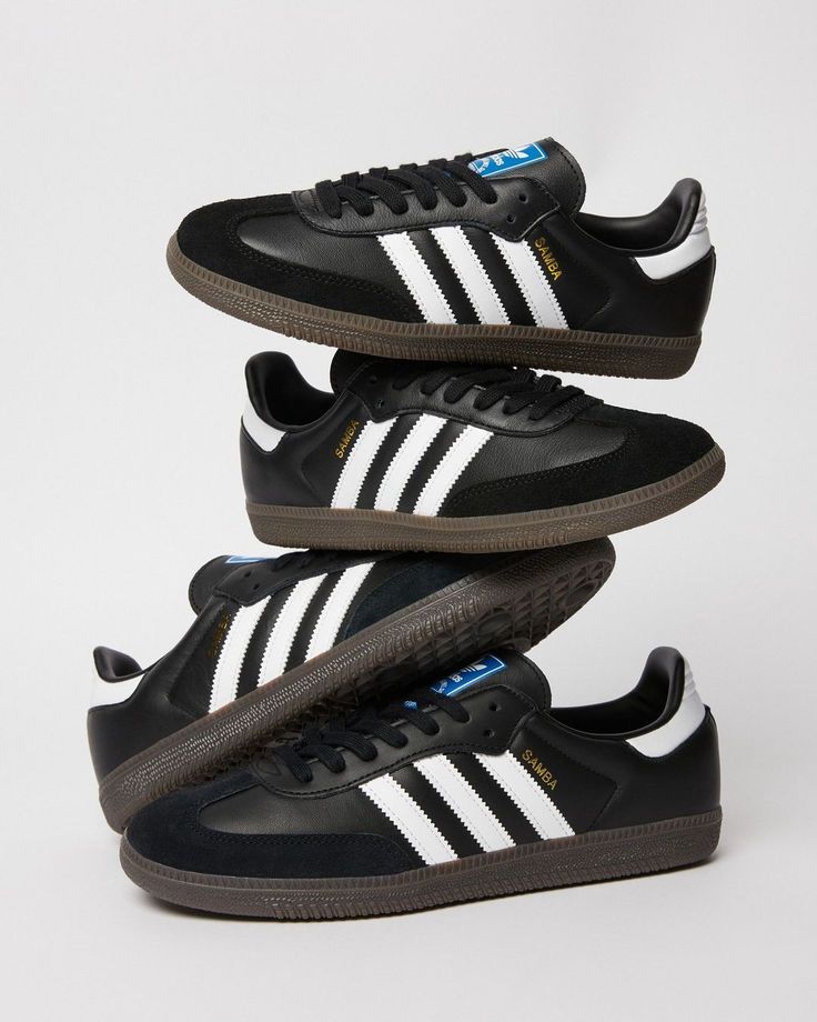 Adidas samba black white stripes - Adidas Sneakers | Mars Collection