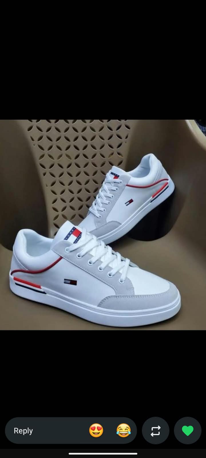 White Tommy Hilfiger Laced Casual Shoes image 2