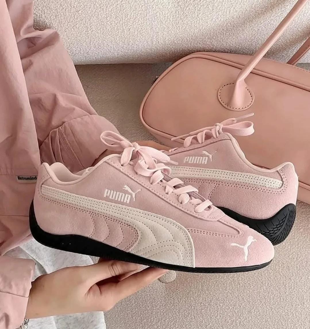 Puma Speedcat Pink Sneakers – Ladies' Casual Shoes - Puma Sneakers | Mars Collection